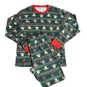 Hanna Andersson Adult Star Wars The Mandalorian Holiday Pajamas